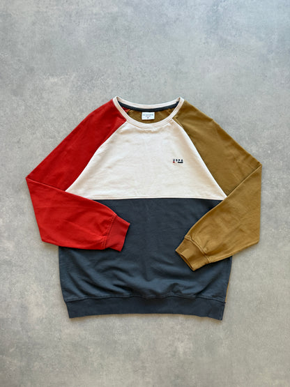 USPA muška color block dukserica (M)