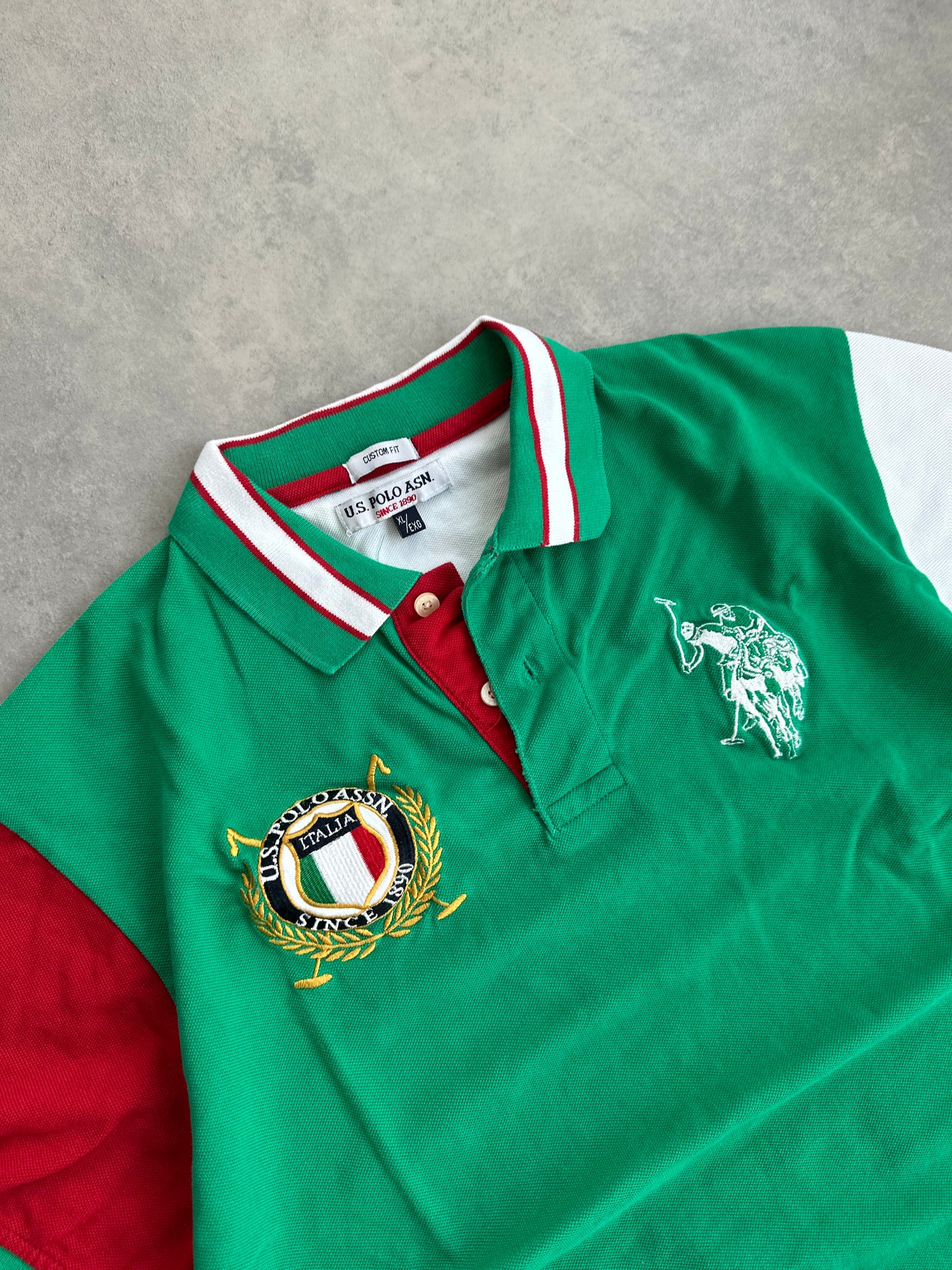 USPA muška zelena polo majica (L)