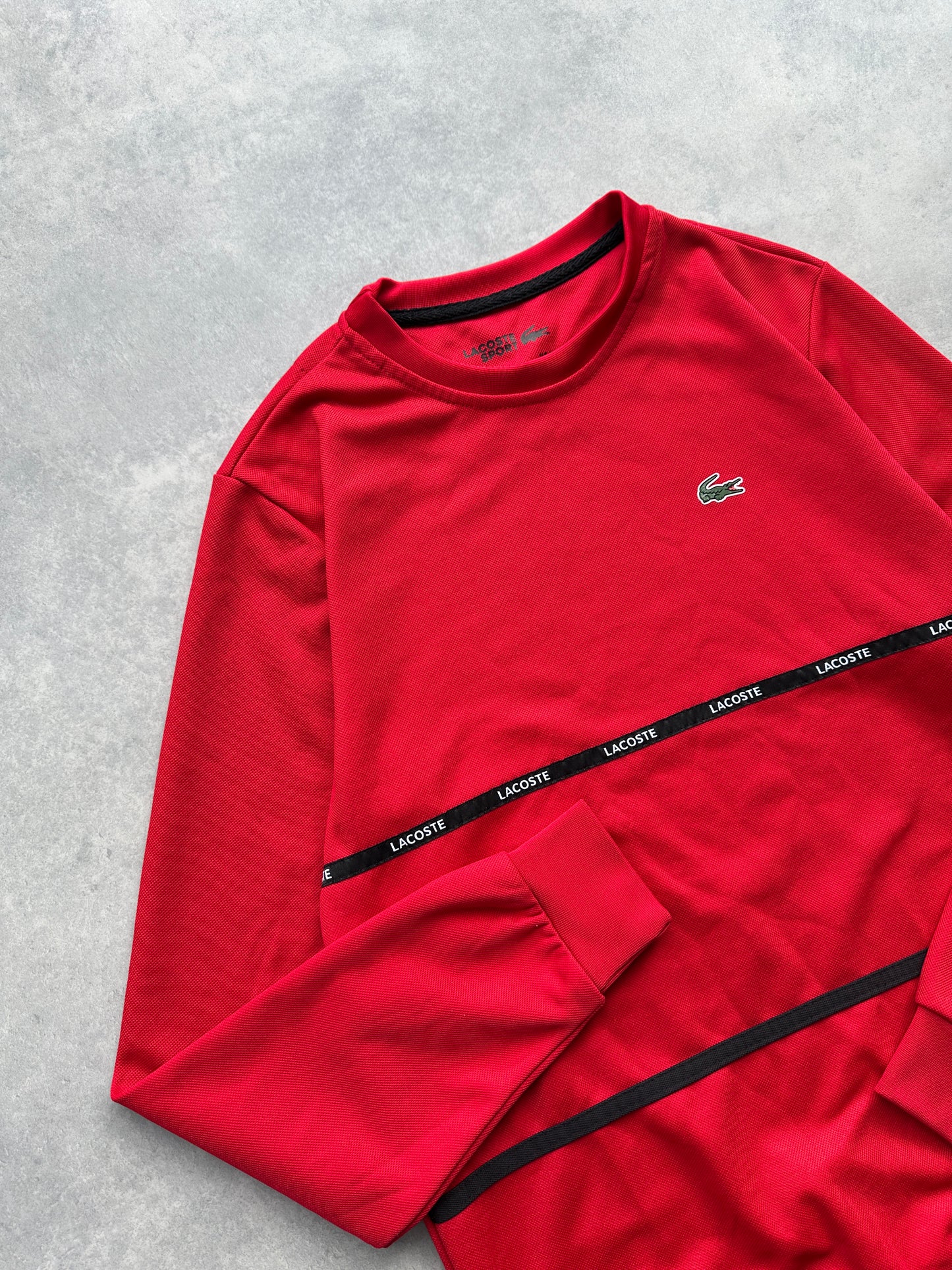 Lacoste muška crvena dukserica (M)