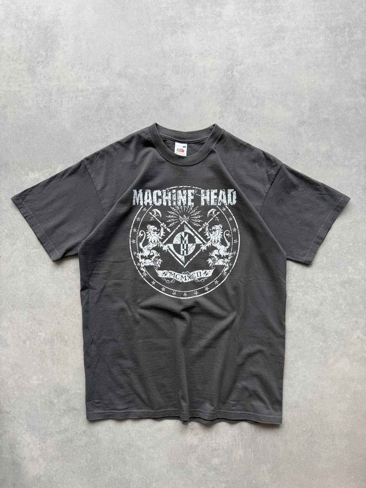 Machine Head muška siva bend majica (L)