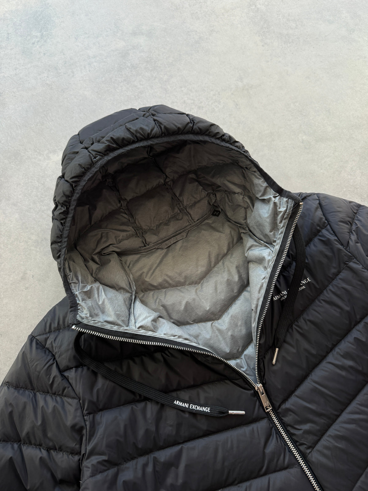 Armani Exchange Woven Down Jacket muška crna jakna (XL)