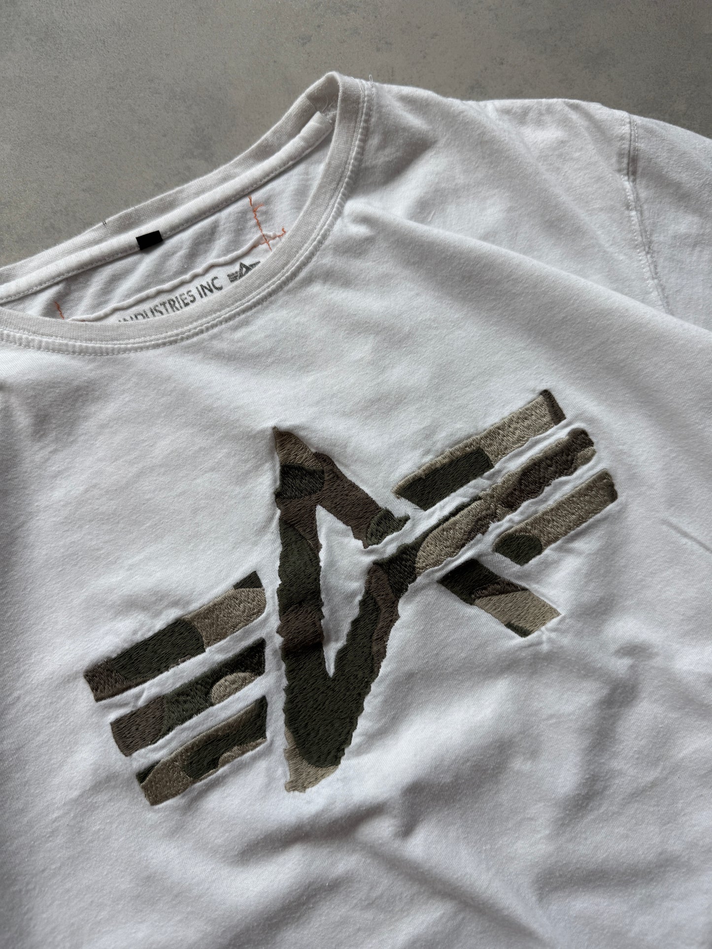 Alpha Industries muška bijela majica (XL)