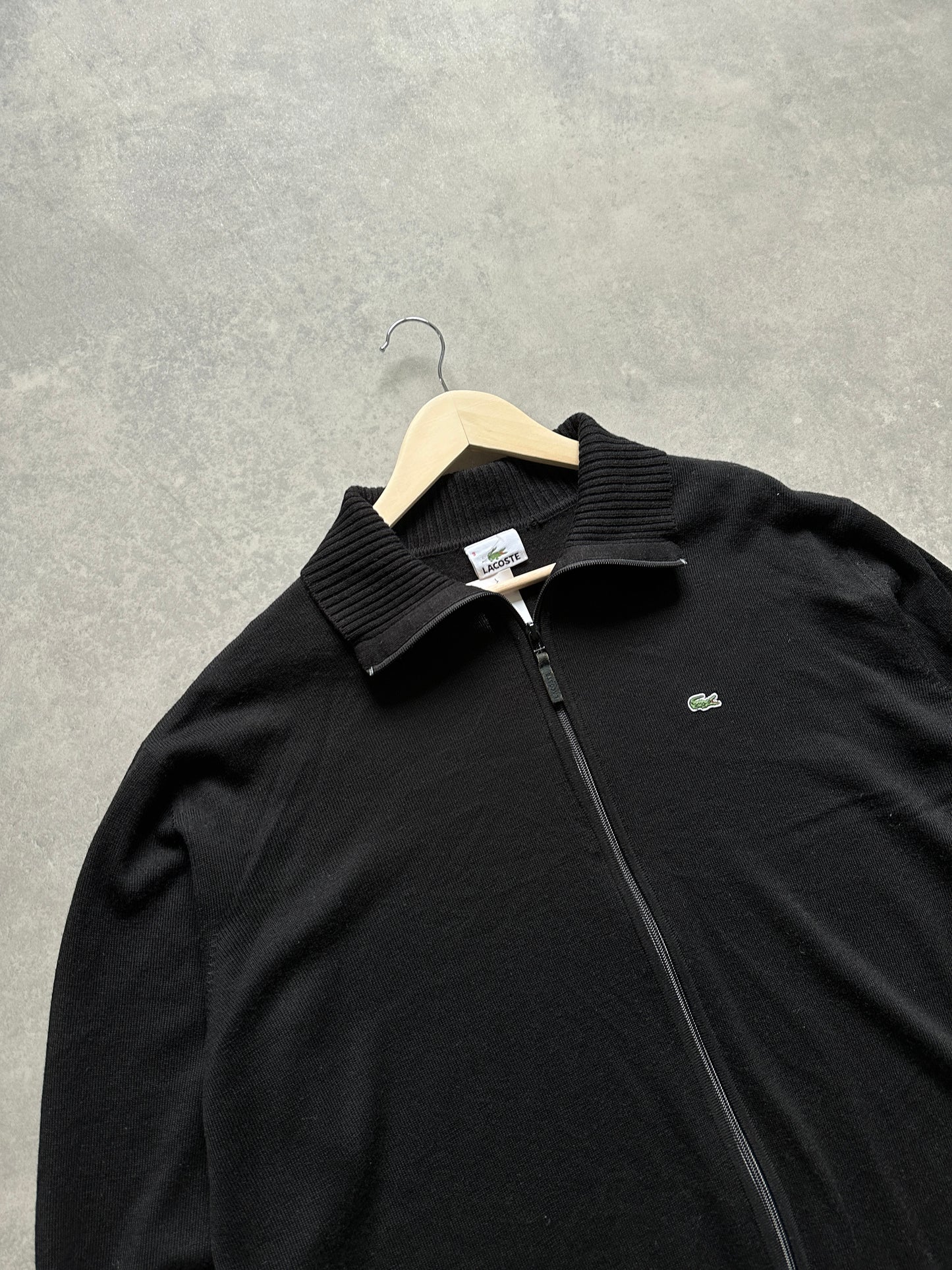 Lacoste muški crni zip up džemper (3XL)