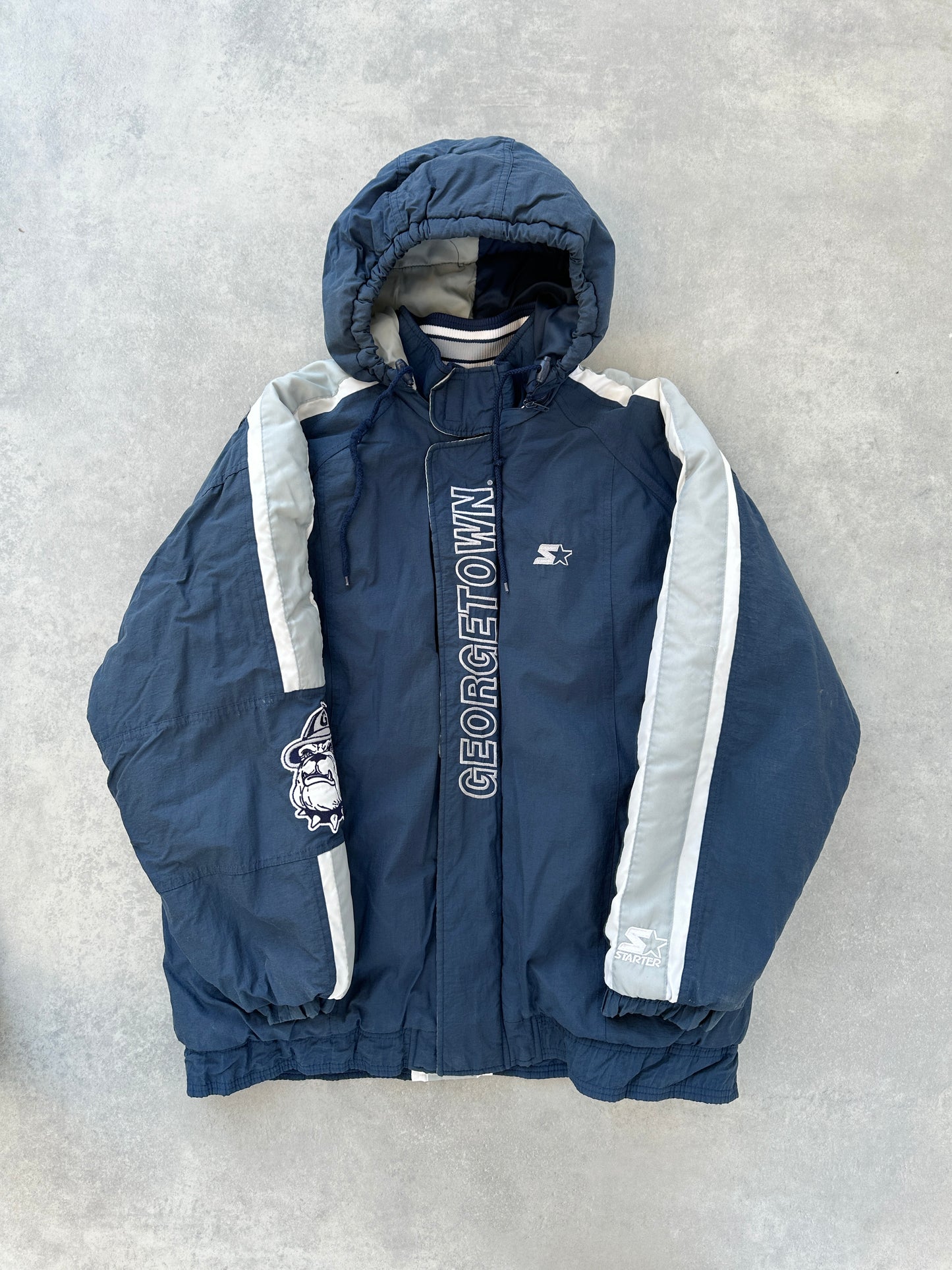 Starter x Georgetown Hooyas muska vintage jakna (XL)