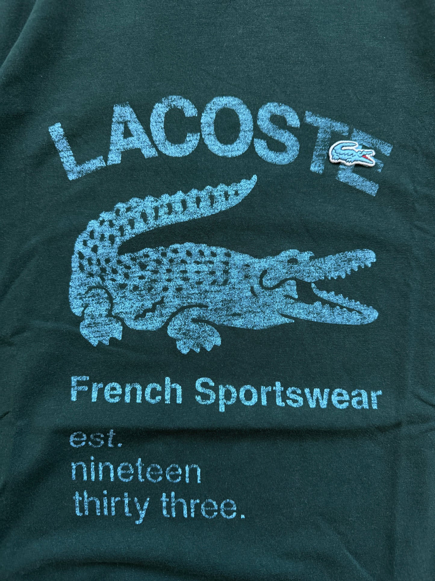Lacoste muška zelena majica (S)