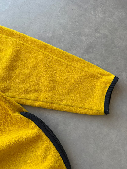 Nike 2000s 1/4 zip muška žuta fleece dukserica (XXL)