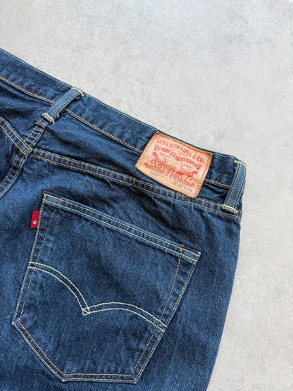 Levis 501 muške tamno plave farmerke (36x36)