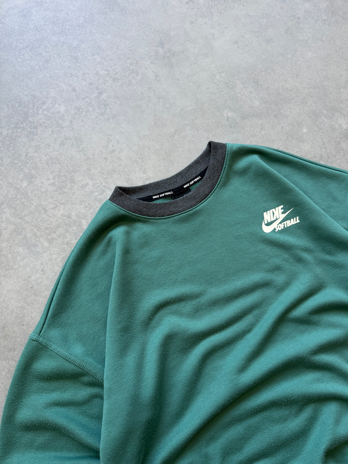 Nike Softball muška zelena dukserica (L)