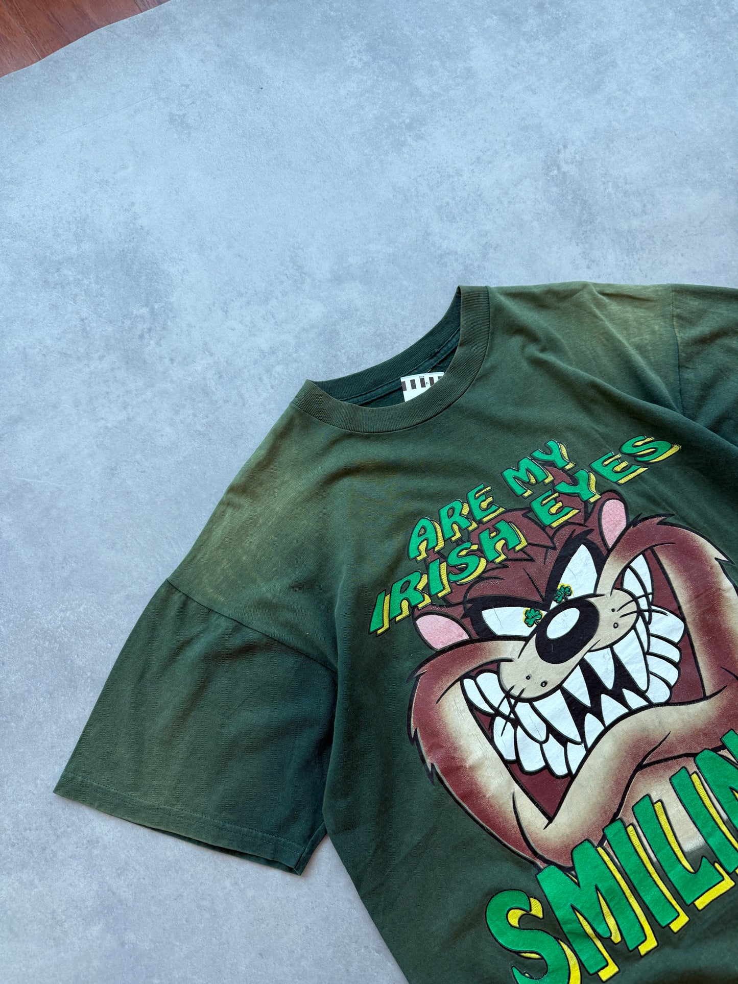 Looney Tunes vintage muška zelena majica (XL)