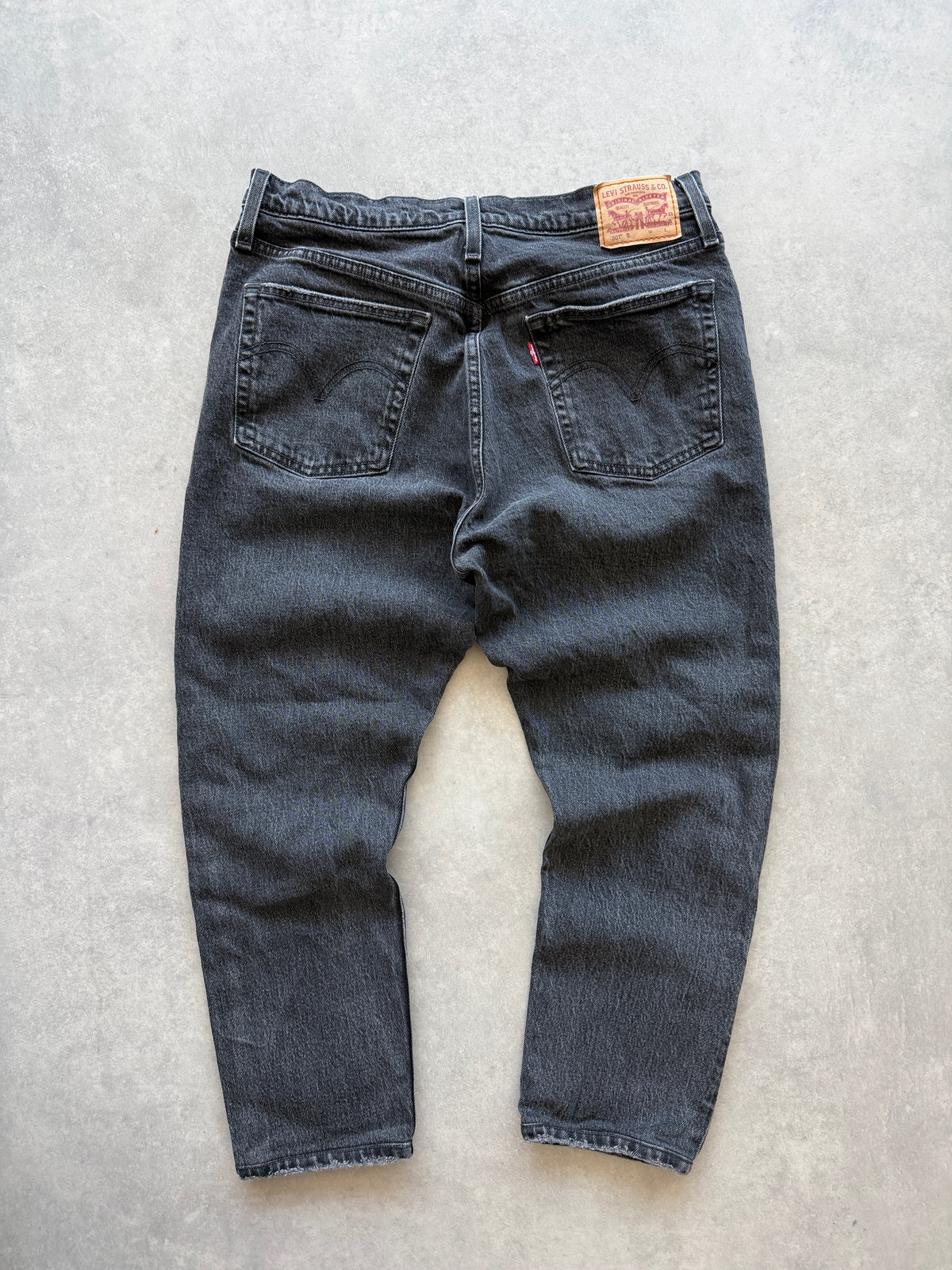 Levis 501 S ženske crne farmerke (31x28)