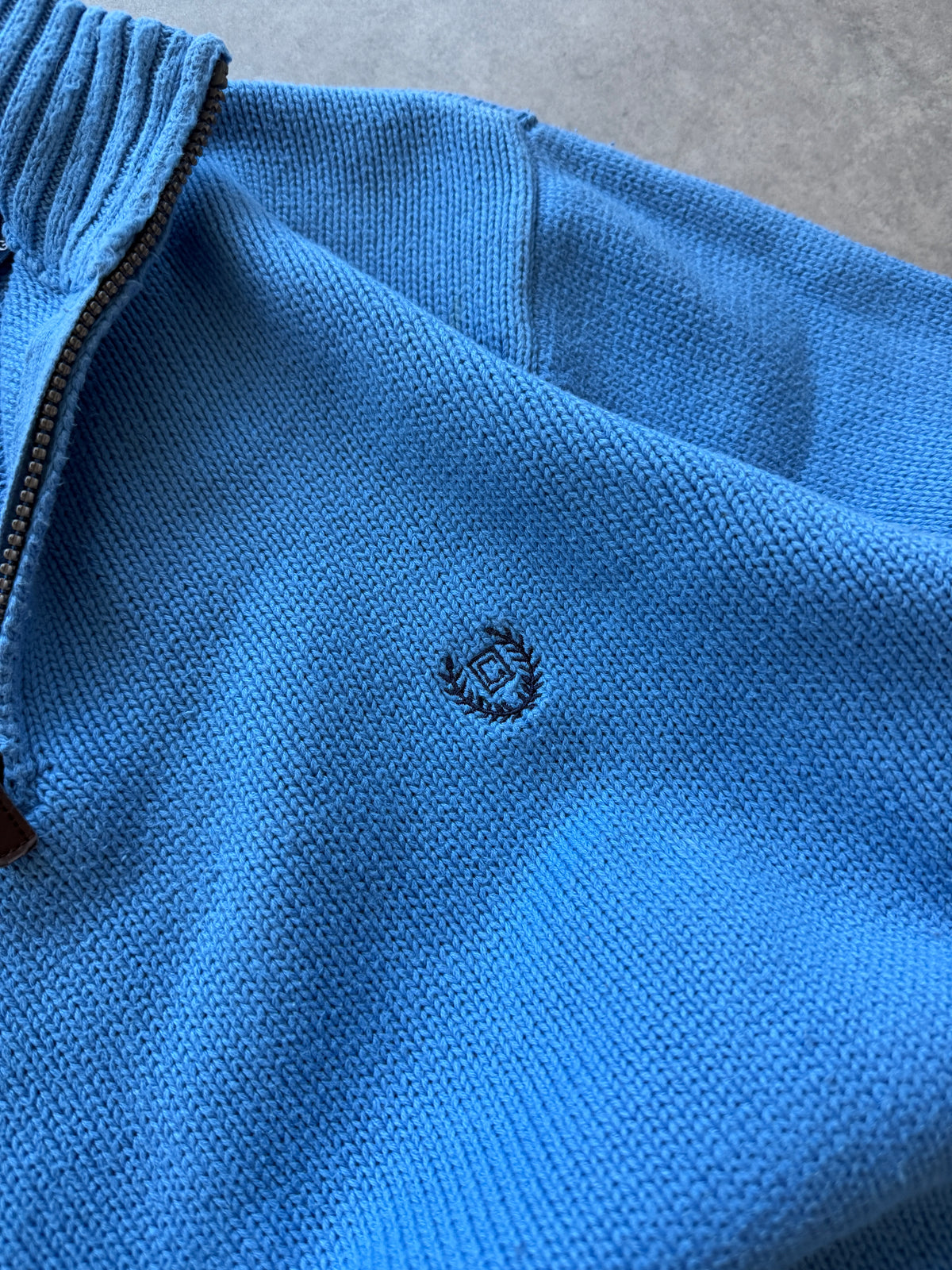 Chaps Ralph Lauren vintage muški 1/4 zip džemper (L)
