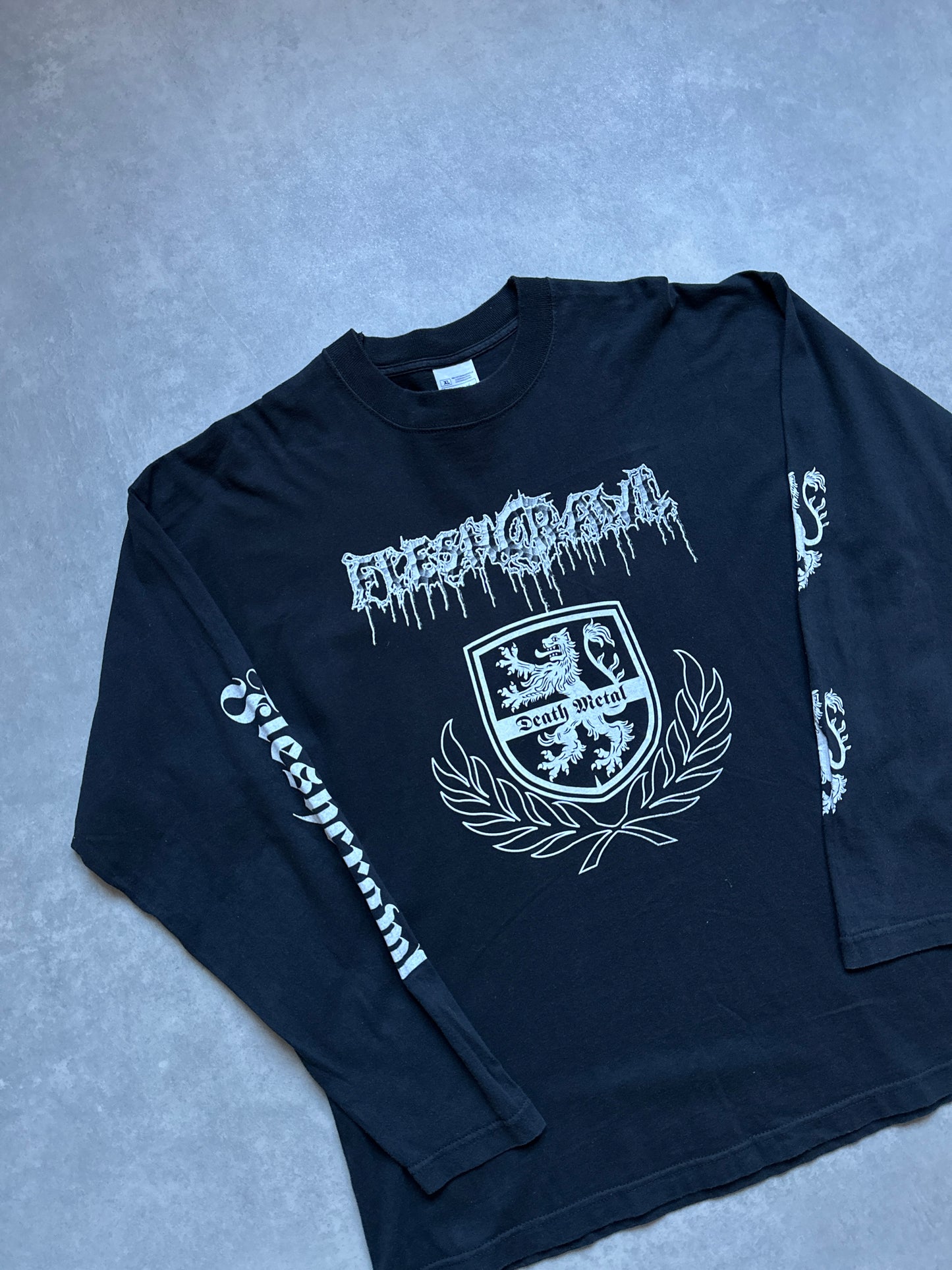 Fleshcrawl vintage muška bend majica (XL)