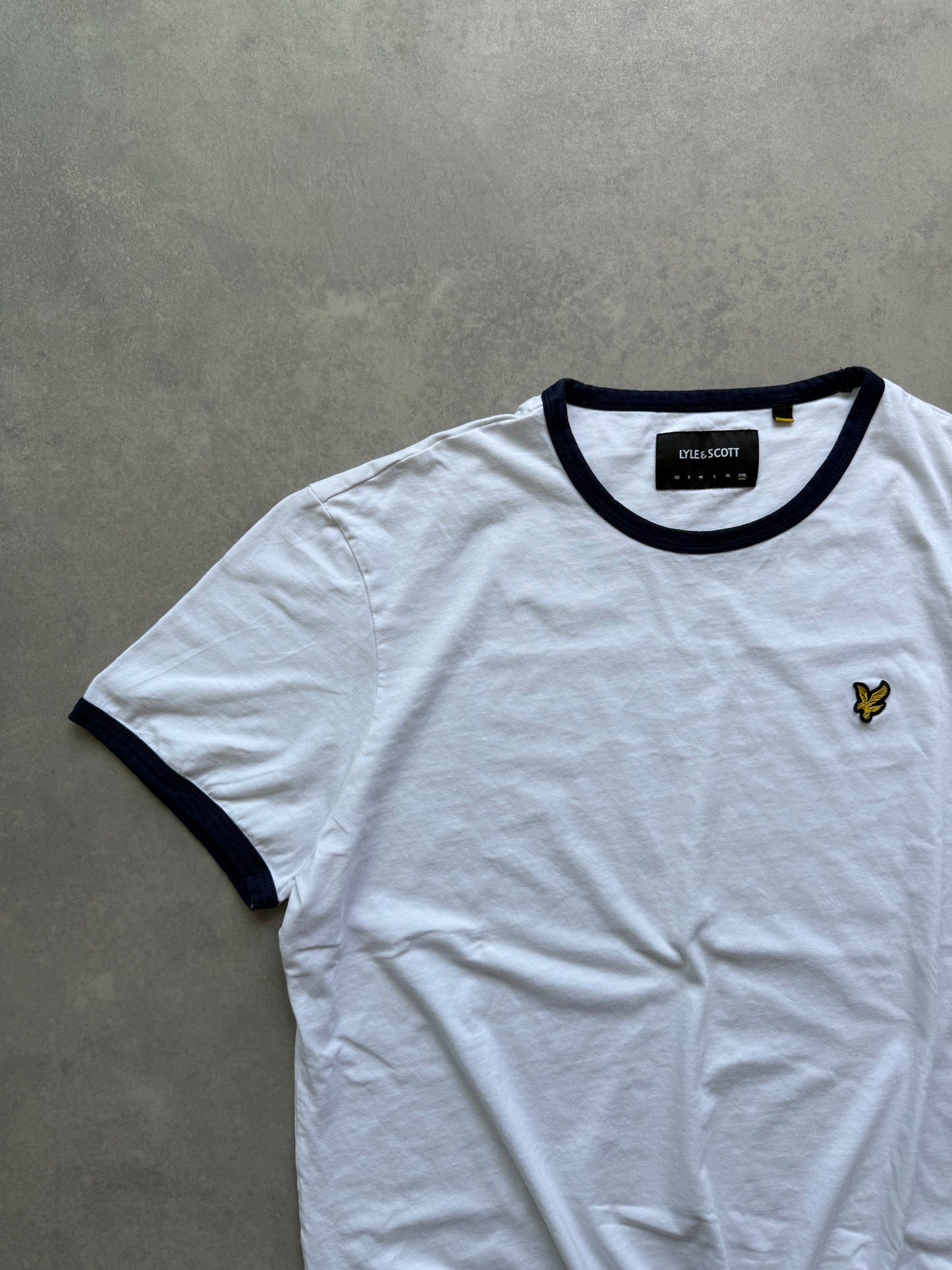 Lyle & Scott muška bijela majica (XXL)