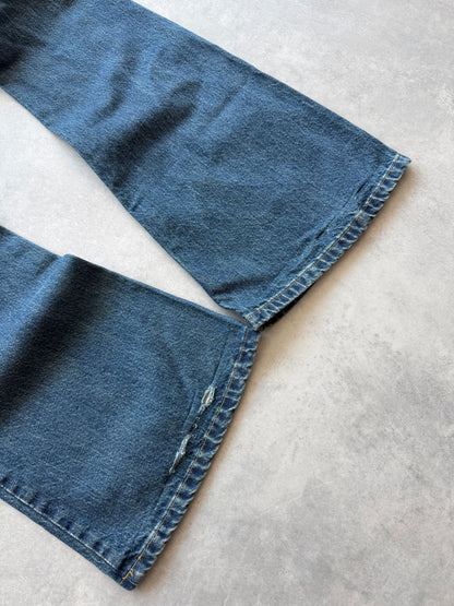 Freesoul Y2K ženske bootcut farmerke (XS)