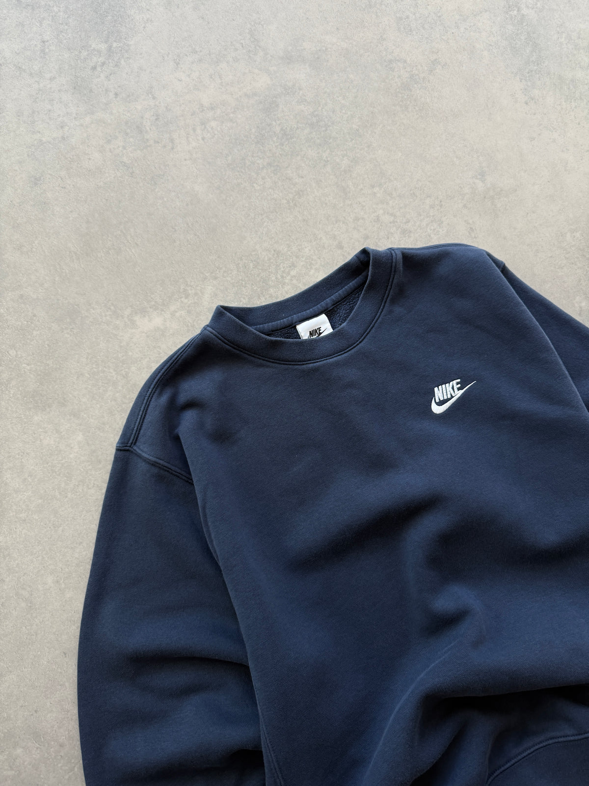 Nike muška basic navy plava dukserica (XS)