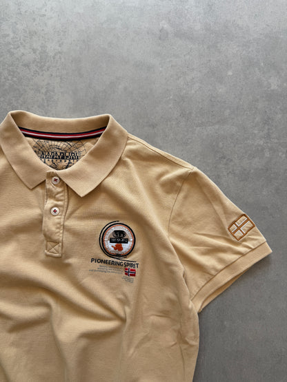 Napapijri muška bež polo majica (XL)