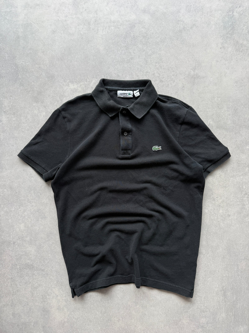Lacoste muška crna slim fit polo majica (M)