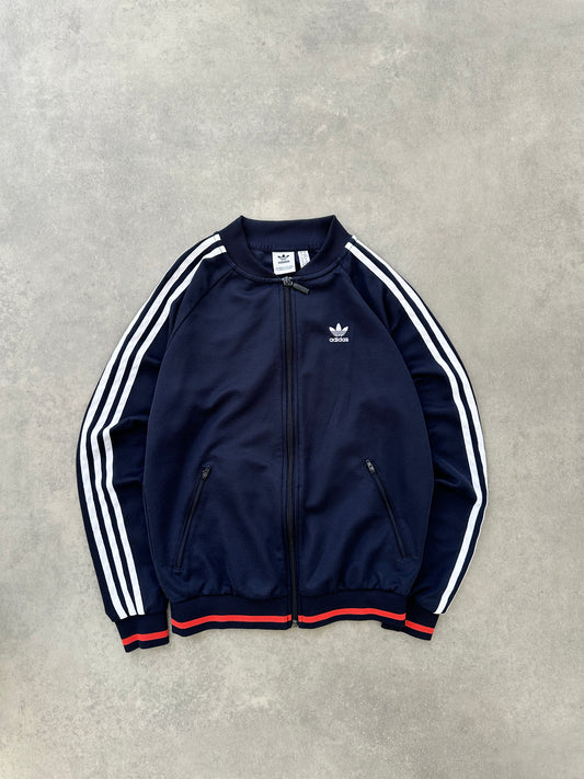 Adidas basic navy zip up ženska dukserica (32)