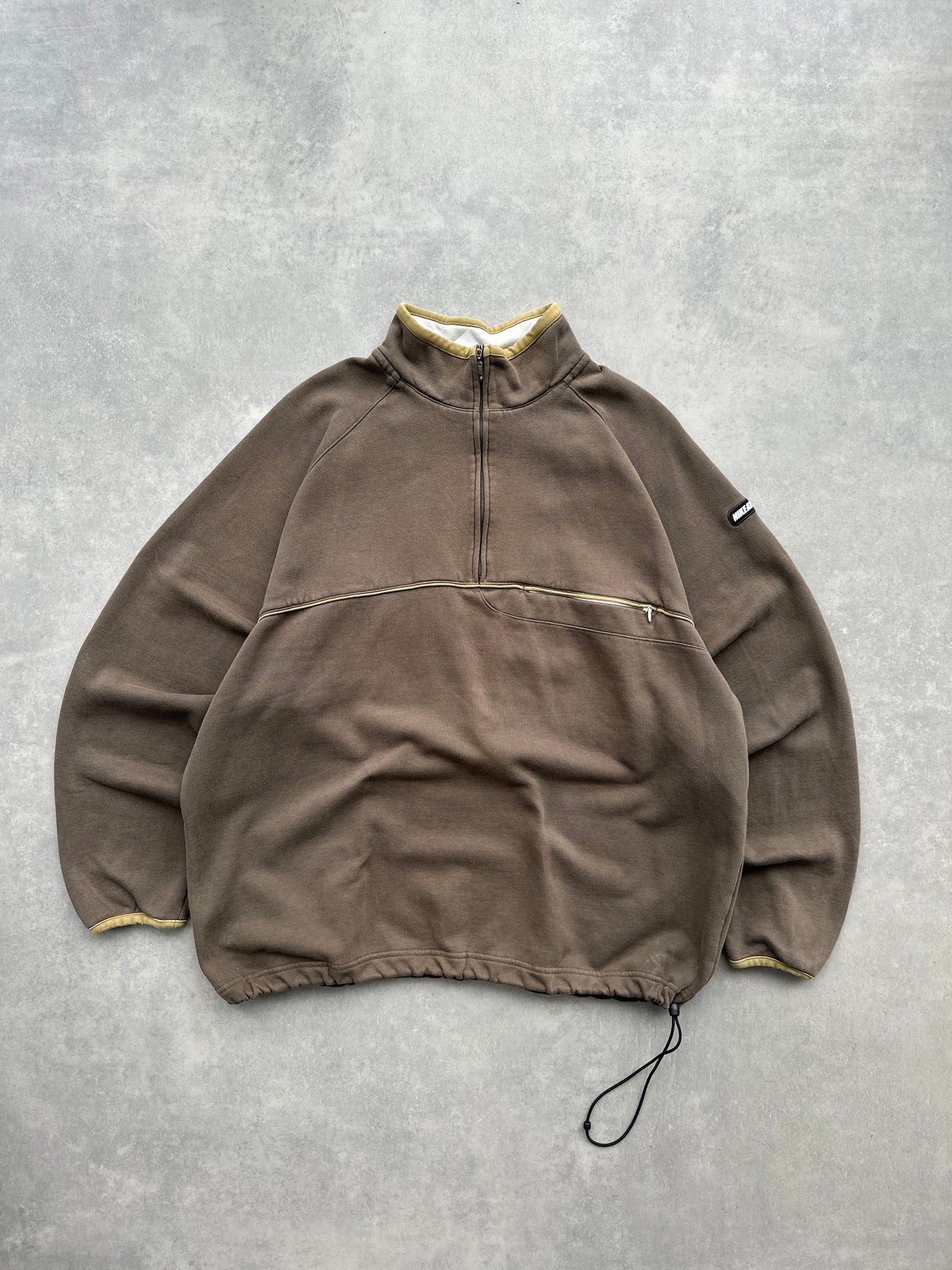 Nike 1/2 zip 2000s muška dukserica (XL)