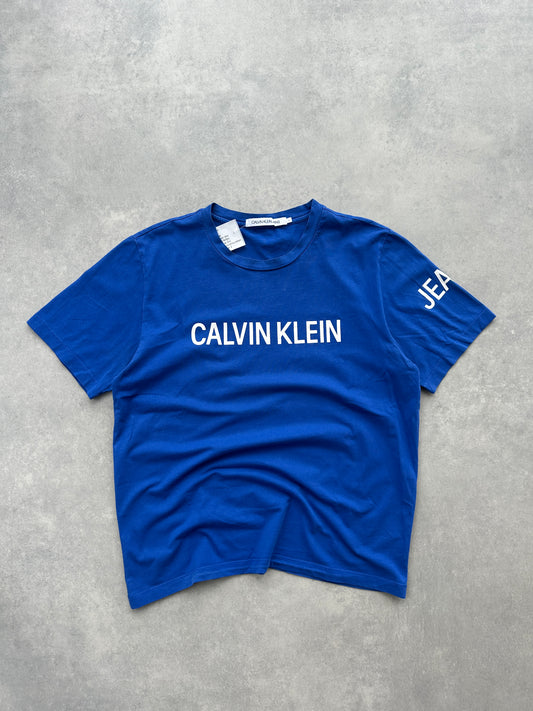Calvin Klein Jeans muška plava majica (L)