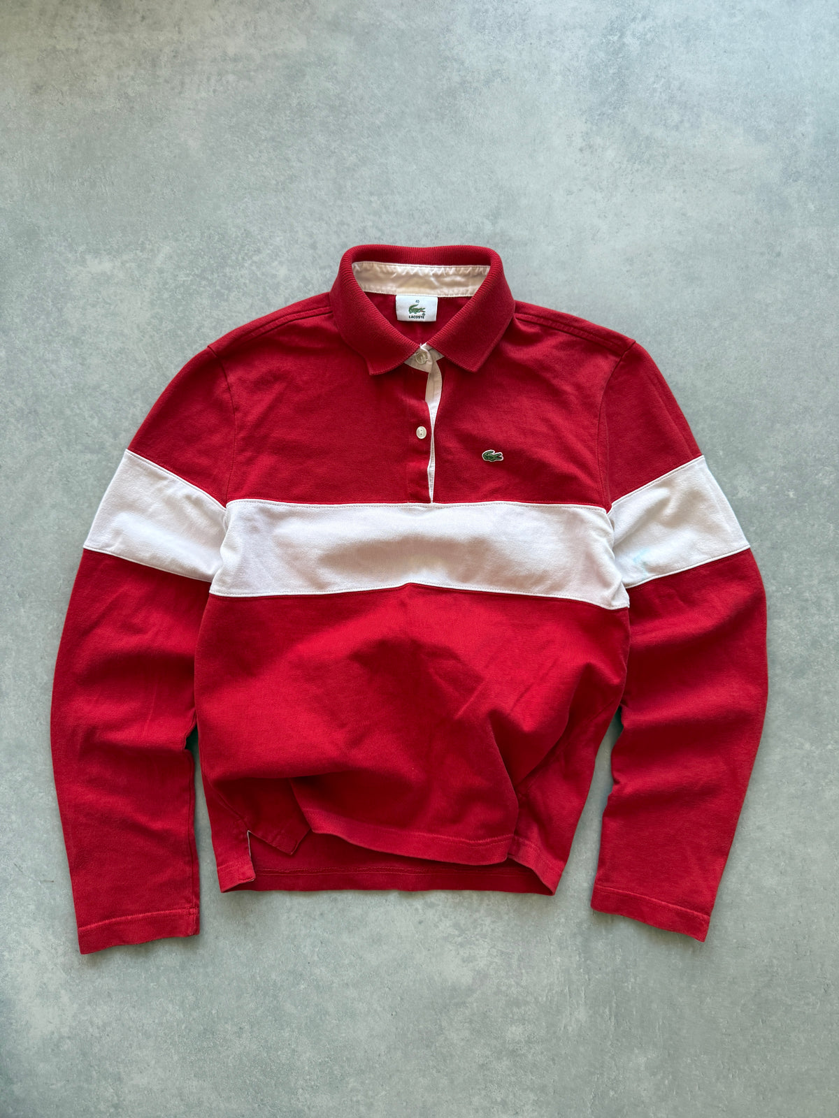 Lacoste vintage ženska polo dukserica (L)