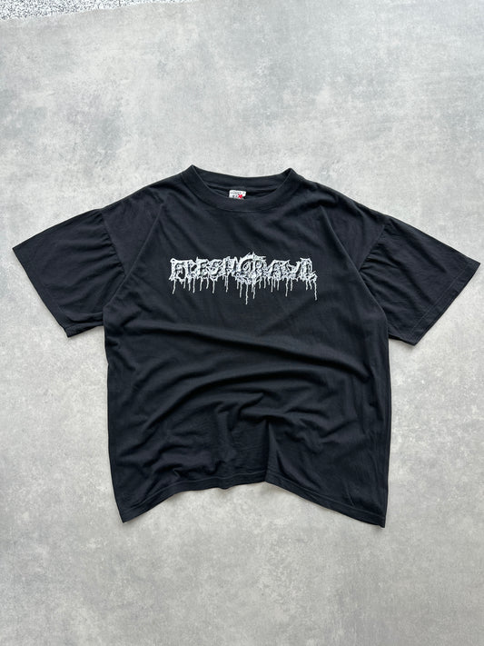 Fleshcrawl 2000s muška bend majica (XL)