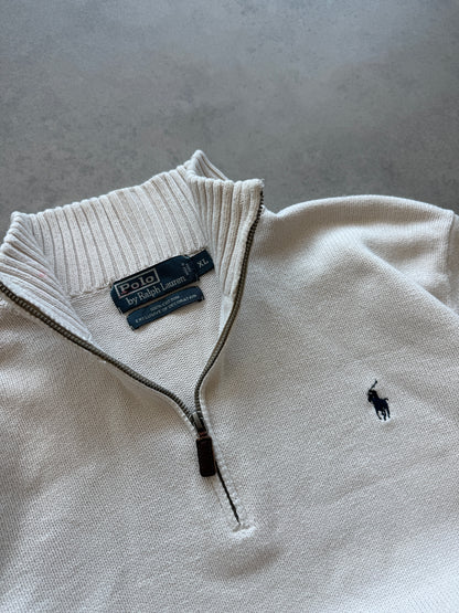 Polo by Ralph Lauren vintage muški 1/4 zip džemper (XL)