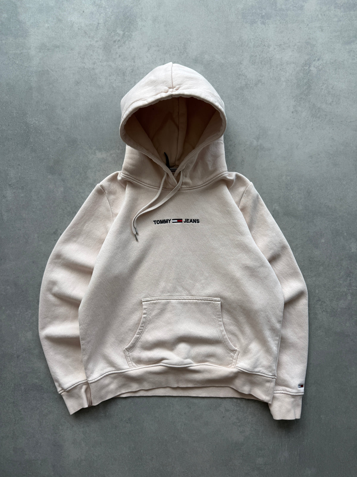 Tommy Jeans ženska basic bež dukserica (M)