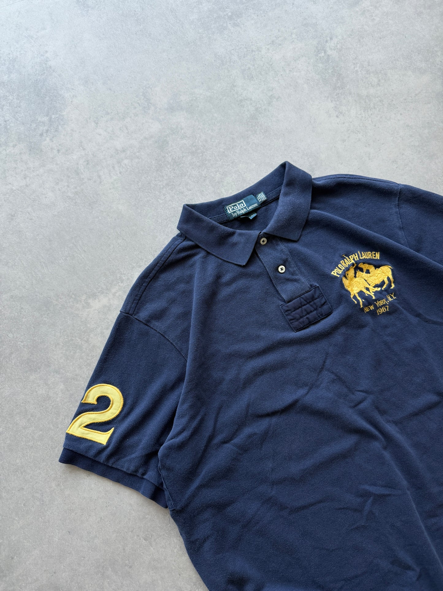 Polo by Ralph Lauren big pony muška navy majica (XXL)