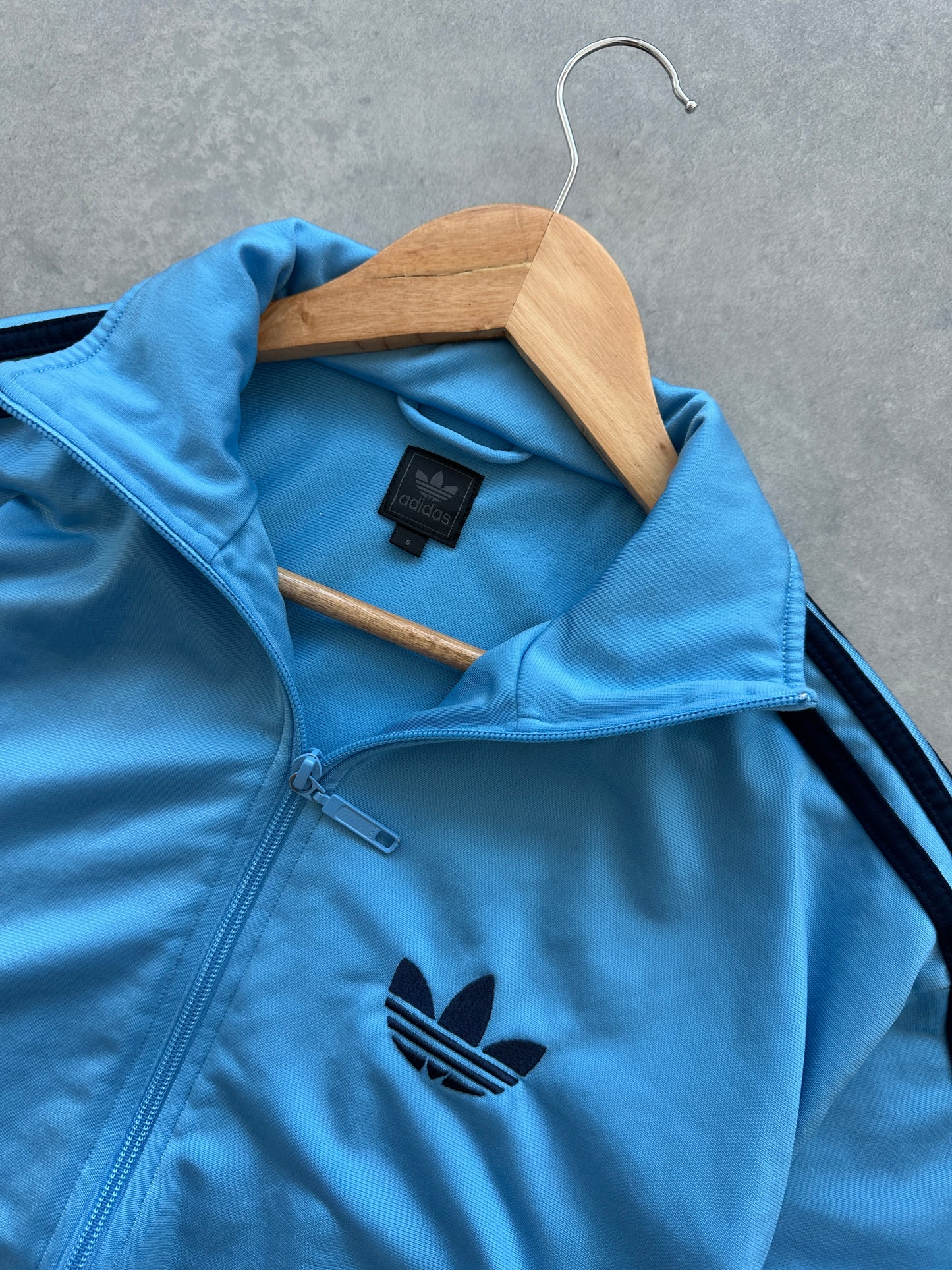 Adidas Firebird 2000s muška plava dukserica (S)