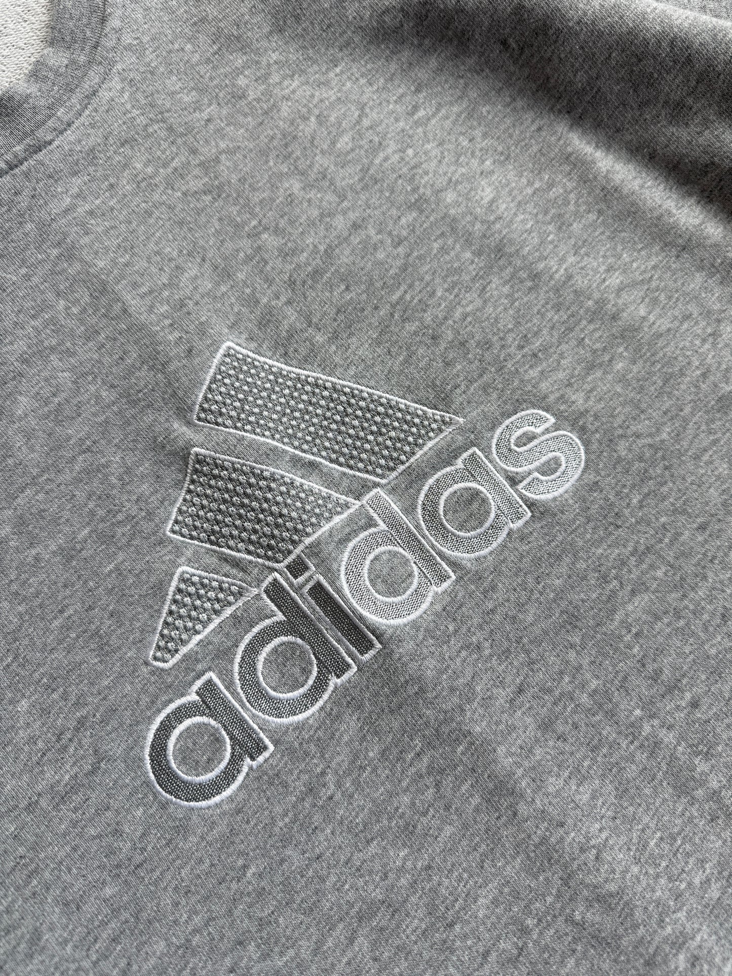 Adidas 2000s muška siva dukserica (XL)