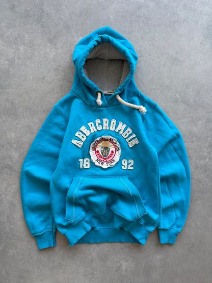 Abercrombie & Fitch Y2K ženska plava dukserica (L)