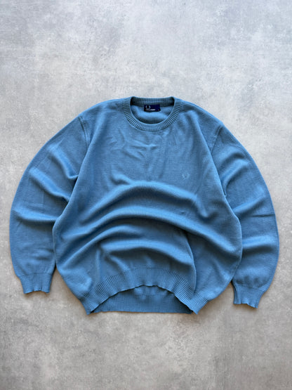 Fred Perry muški plavi džemper (L)