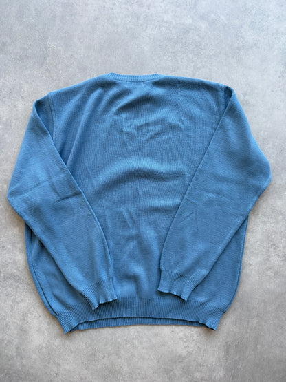 Fred Perry muški plavi džemper (L)