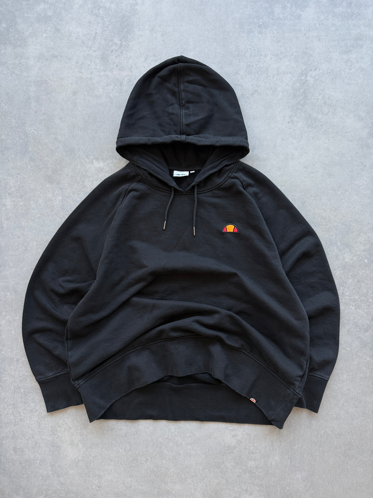 Ellesse ženska oversized crna dukserica (L)