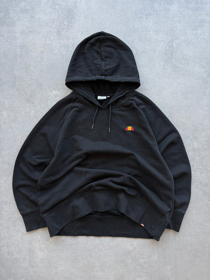 Ellesse ženska oversized crna dukserica (L)
