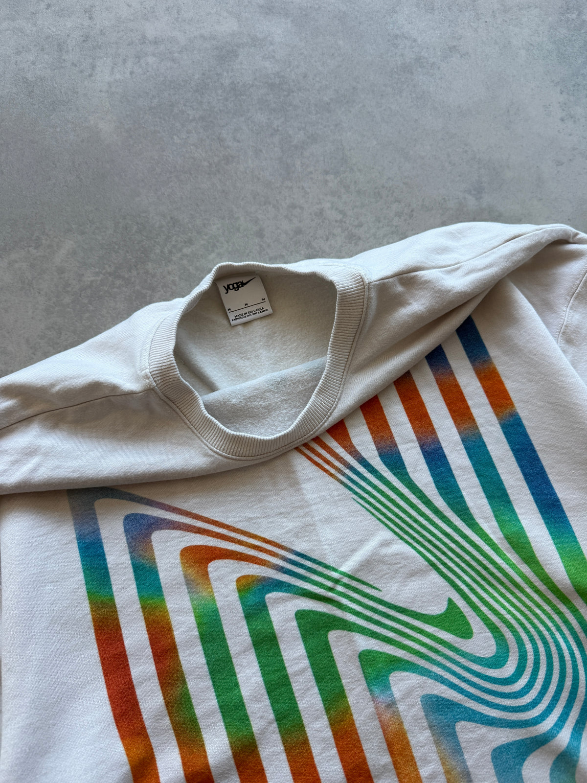 Nike Yoga ženska bijela dukserica (M)