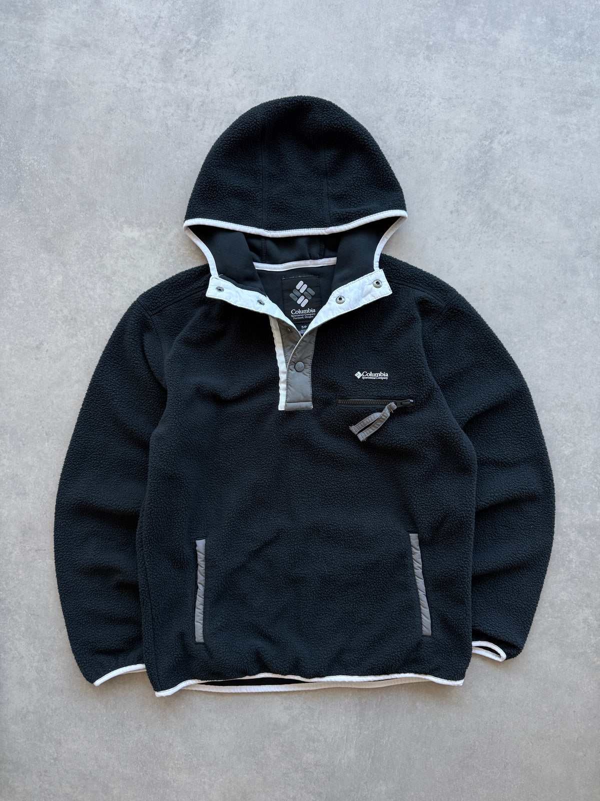 Columbia muška crna fleece dukserica (S)