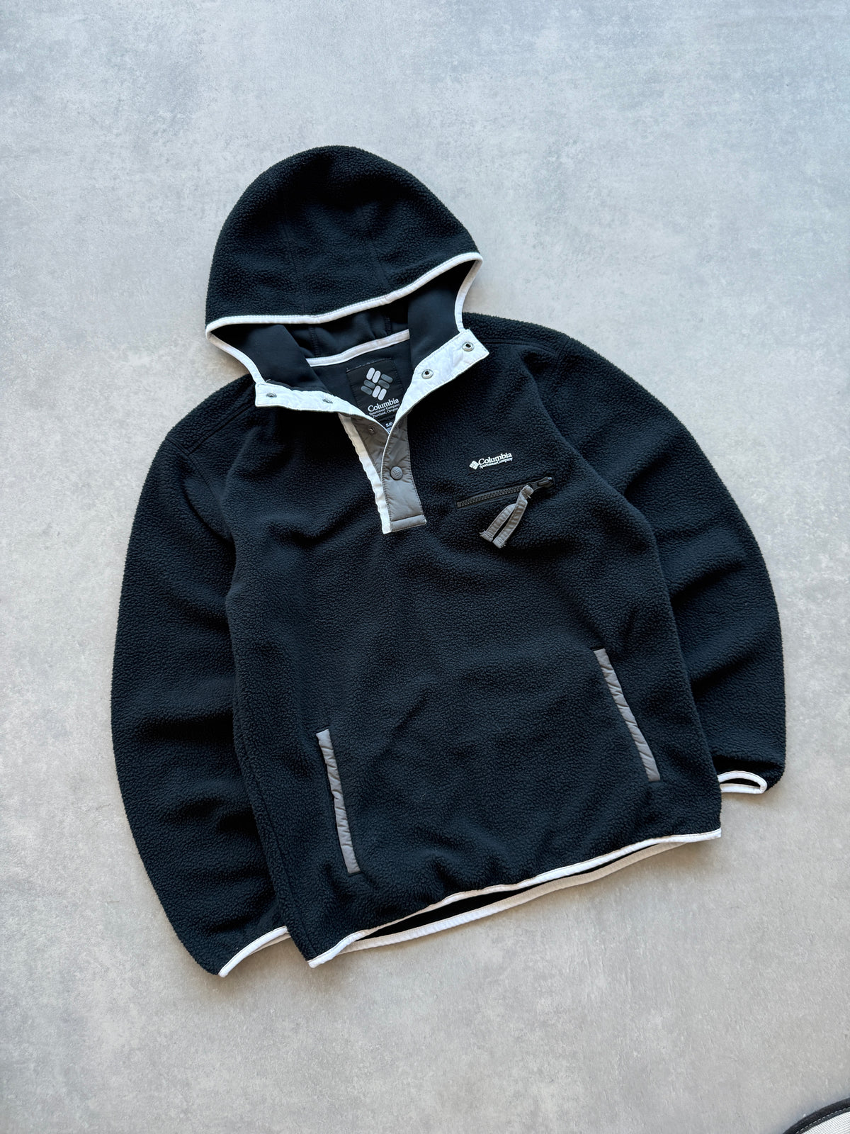 Columbia muška crna fleece dukserica (S)