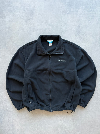 Columbia retro muška crna fleece dukserica (XL)