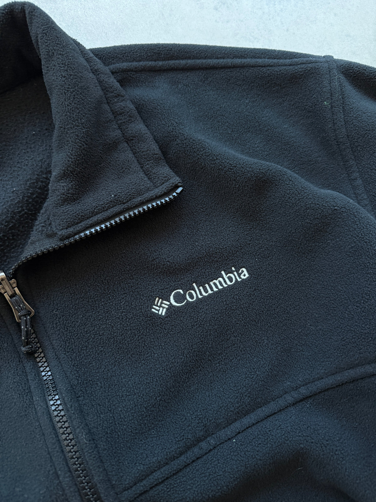 Columbia retro muška crna fleece dukserica (XL)