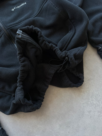 Columbia retro muška crna fleece dukserica (XL)