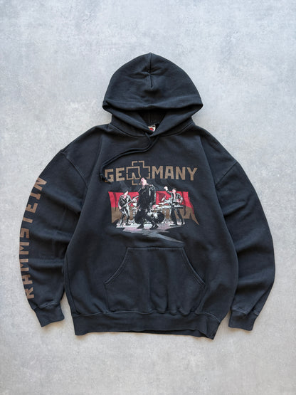 Rammstein Germany retro muška crna bend dukserica (XL)