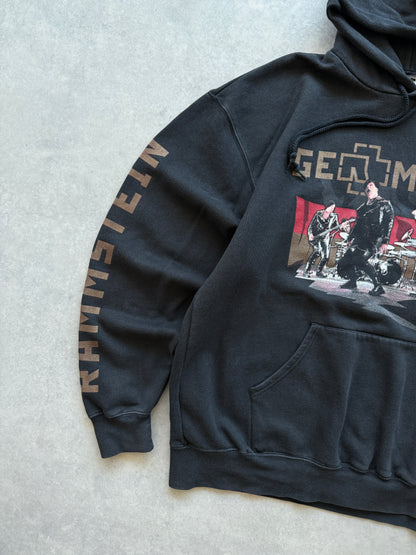 Rammstein Germany retro muška crna bend dukserica (XL)