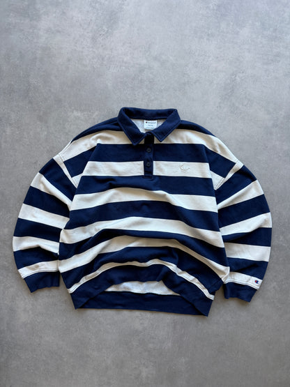 Champion retro muška prugasta dukserica (XL)