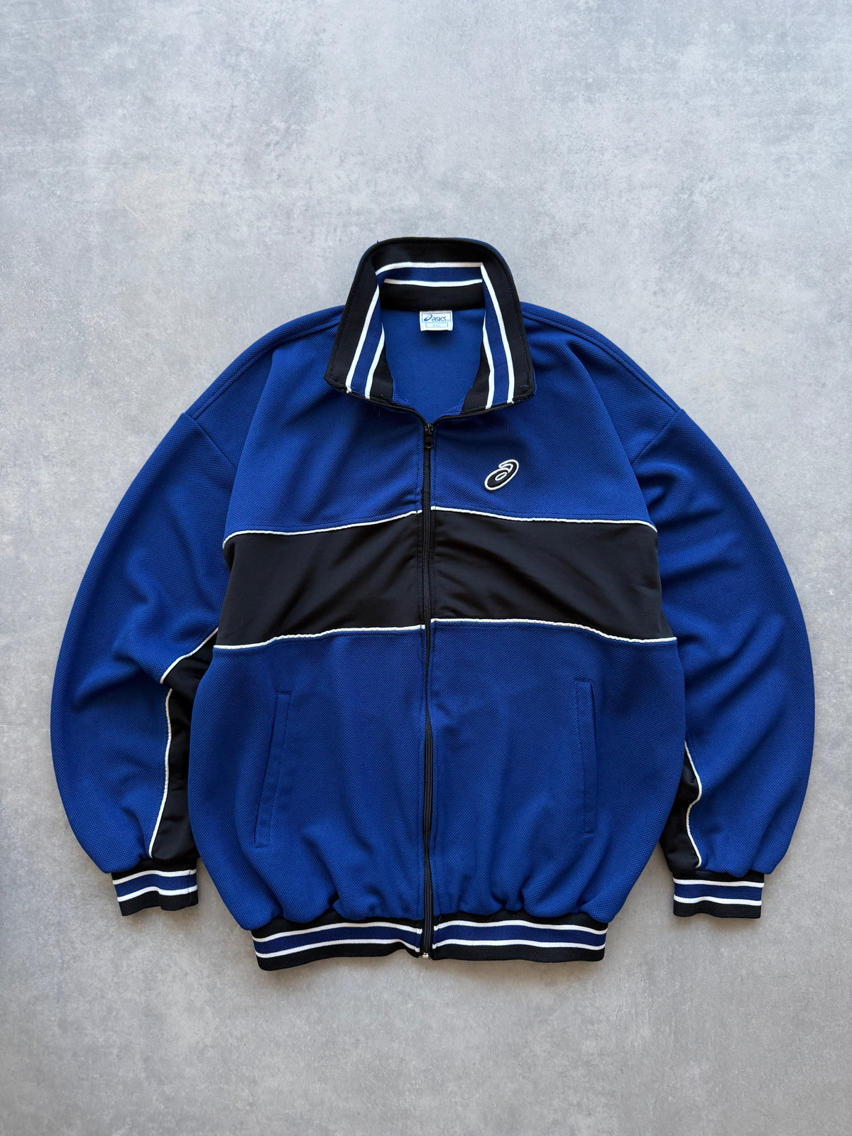 Asics vintage muška plava zip dukserica (XXL)