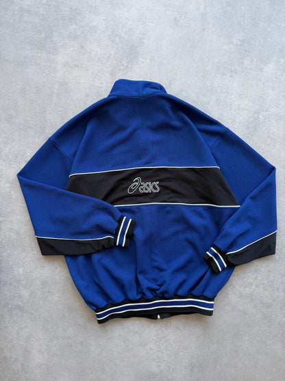 Asics vintage muška plava zip dukserica (XXL)