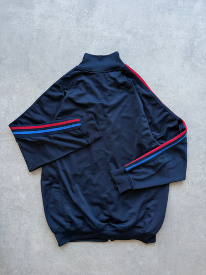 Nike 2000s muška navy plava zip dukserica (L)