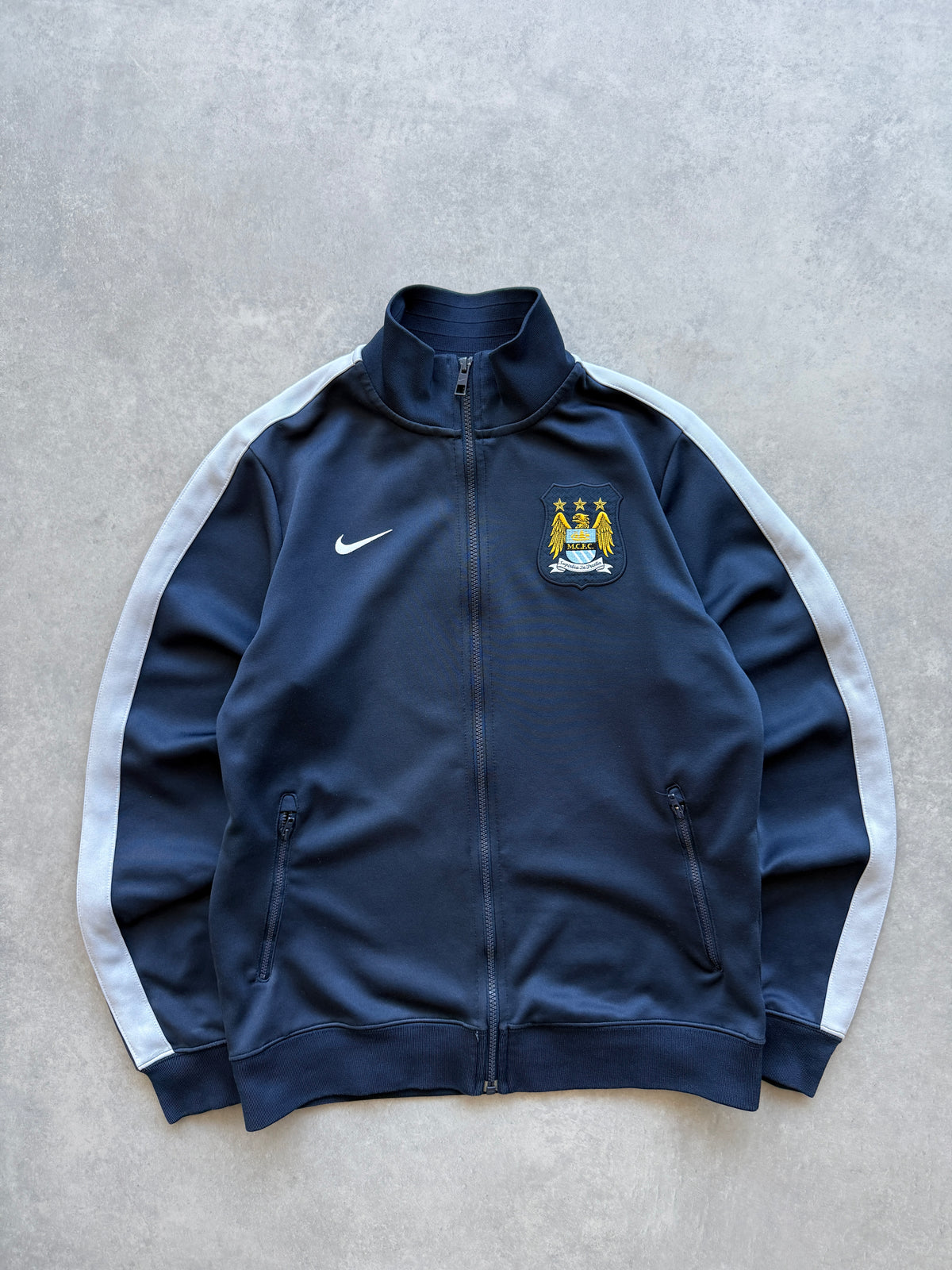 Nike x Manchester City muška plava zip dukserica (M)