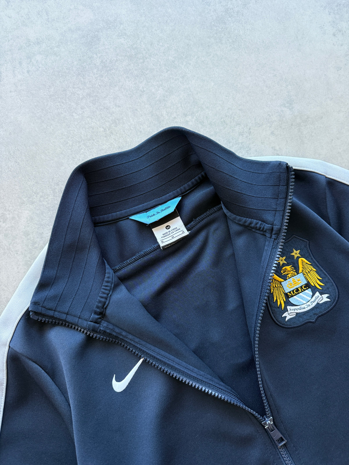 Nike x Manchester City muška plava zip dukserica (M)